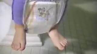 Huggies PullUps commercial 2002  Mickey Mouse [upl. by Anelrats]