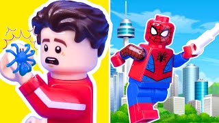 I Built SpiderMans Life Story in Lego [upl. by Aguste]