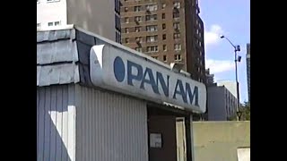 Vintage Aviation  Pan Am 60th St Heliport NYC Sept 11 1991 See description [upl. by Anahtor]