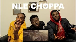 NLE Choppa  Shotta Flow Official Music Video REACTION [upl. by Kress276]