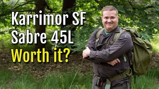 Karrimor SF 45L Sabre Review  Worth The Money [upl. by Alyacim]