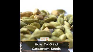 How To Grind Cardamom Pods [upl. by Nylaehs37]