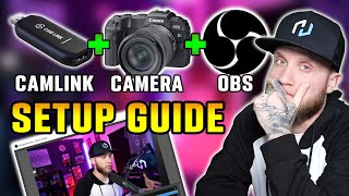 How To Setup A Camera For Streaming Or Recording With OBS With Elgato Cam Link [upl. by Ley]