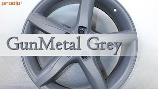 GunMetal Grey Plasti Dip Tutorial  How to paint wheels [upl. by Aremus819]