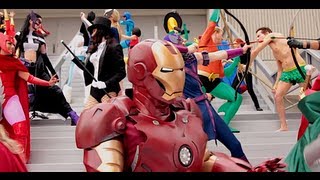 DragonCon 2013 JLA vs The Avengers [upl. by Duff]