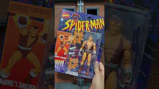 Quick look at Marvel Legends Shocker Spiderman Retro Wave [upl. by Niboc]