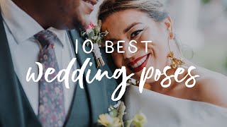 Wedding Photography My 10 Favorite Easy Wedding Poses [upl. by Einegue572]