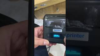 Video test xprinter XP 3301B setup [upl. by Jeth491]