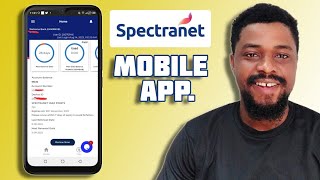 How to Use Spectranet Mobile App  How to Buy Spectranet Data [upl. by Anairuy]