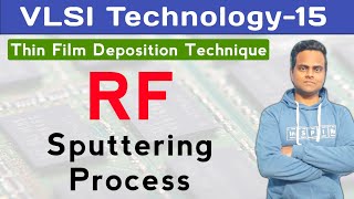 RF Sputtering Technique  Sputtering Process for Thin Film Deposition  VLSI Technology [upl. by Nylrahs]