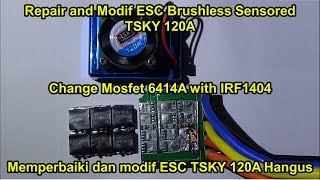 Repair Esc Brushless Sensored  Cara Memperbaiki Esc [upl. by Daniele]