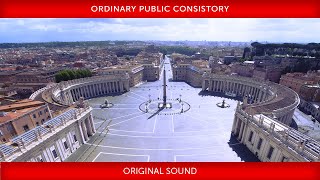 30 September 2023 Ordinary Public Consistory Pope Francis [upl. by Laith]