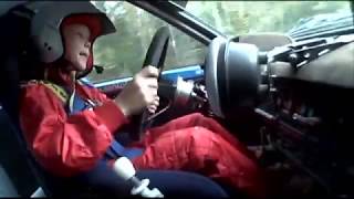 Kalle Rovanperä  first year of rally driving at age of 8 [upl. by Loise]