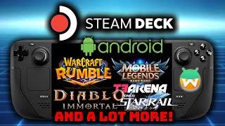 📌 android on Steam Deck Waydroid Install Guide SteamOS  Steam Deck Android Waydroid OLED LCD [upl. by Hoffmann469]