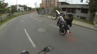 wheelie yamaha xt 500 [upl. by Nedle]