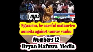 Evangelist Trymore Muparinga  Ngwarira matauriro aunoita against vamwe vanhu [upl. by Leciram384]