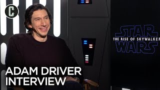 The Rise of Skywalker Adam Driver Interview [upl. by Atalaya613]