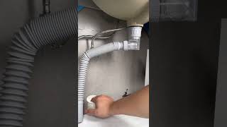 sink sealing drainpipe wash leakproof [upl. by Brandais]