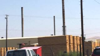 Noon whistle Kinzua lumber mill Pilot Rock Oregon [upl. by Corilla520]