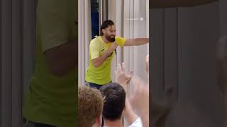 EPIC INITIATION 🎶😅  Ben Brereton Diaz blasts out Sweet Caroline [upl. by Handbook]