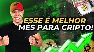 🤑 A MELHOR ÉPOCA DO ANO PARA TER CRIPTO CHEGOU BITCOIN E ALTCOINS VÃO FINALMENTE ANDAR [upl. by Dagall854]