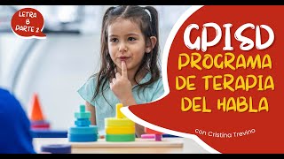 Speech Phonological Awareness Program Letter B Part 2 Spanish [upl. by Atul]