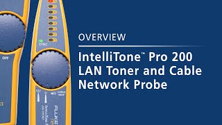 IntelliTone™ Pro 200 LAN Toner and Cable Network Probe [upl. by Weiler423]