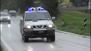 Nissan Terrano CMA di Barchi in Emergenza  Italian Civil Protection in Emergency [upl. by Sanborne]