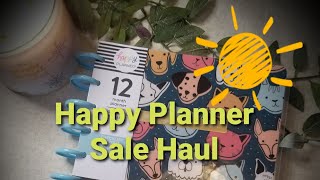 Happy Planner Sale Haul Dec 2023 [upl. by Eugine]