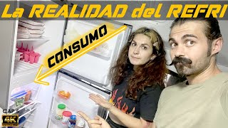 🤔 LA REALIDAD SOBRE EL REFRI EN EL BUS 🥶 SE PUEDE DEJAR TODA LA NOCHE ⚡❄️ vancreando skoolie [upl. by Aseyt]