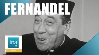 Fernandel quotDon Camillo le rôle de ma viequot  Archive INA [upl. by Abbub389]