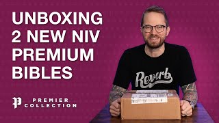 Unboxing TWO Premier Collection NIV Thinline Bibles from Zondervan [upl. by Iemaj]