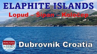 Elaphite Islands  Croatia  Island Hopping Tour  with CaptionsSubtitles [upl. by Swane972]