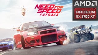 Need For Speed Payback  RX 5700XT  Ultra Settings at 1440p [upl. by Odo]