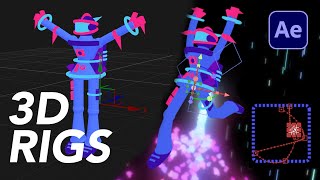 3D Characters in After Effects using Element 3D and Joysticks [upl. by Siravart]