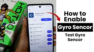 How to Enable Gyro Sensor In Infinix Hot 40 Pro  Test Gyro Sensor [upl. by Crompton767]