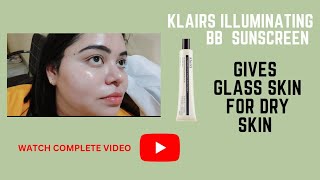 klairs illuminating Blemish Cream spf 40 review [upl. by Bamby]