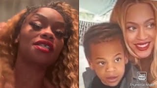 Blac Chyna Mom Tokyo Toni Talks About Beyonce Son Hair amp Claims Shes Gonna Sacrifice Someone [upl. by Rebel438]