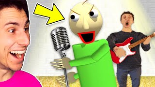 Baldi is a Famous ROCK STAR  Baldis Basics [upl. by Thadeus]