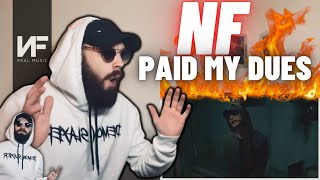 TeddyGrey Reacts to “NF  PAID MY DUES”  FIRST TIME REACTION [upl. by Floris483]