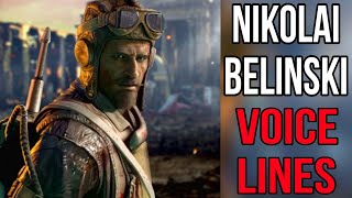 NIKOLAI BELINSKI From Call of Duty Zombies  Voiceover Practice Black Ops 3 amp 4 Quotes [upl. by Grail]