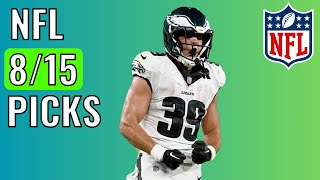 DRAFTKINGS NFL PRESEASON ANALYSIS 815  DFS PICKS [upl. by Wachter]