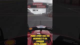 PRIMA SPRINT RACE DEL MONDIALE F1 24 CARRIERA PILOTAFERRARI f124 ps5 fabygamer90 [upl. by Laraine728]