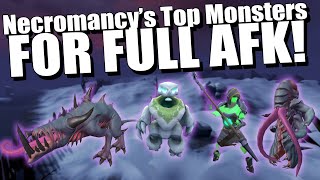 Top Monsters to Fully AFK With Necromancy Runescape 3 [upl. by Aleunam]