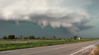 06172023 Elmwood OK  Storm Structure  Weak Tornado  Gustnado [upl. by Nnylyoj]