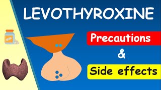 Levothyroxine  Mechanism side effects precaution amp uses [upl. by Valera]