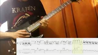 Kraken  Silencioso amor  Solo de guitarra  TABS [upl. by Thin]