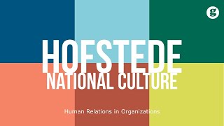 Hofstede National Culture [upl. by Hal]