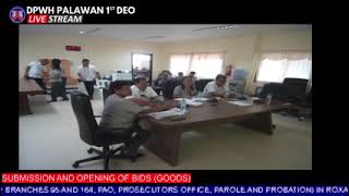 Procurement Livestream for DPWH Palawan 1st DEO on February 27 2024 [upl. by Ynattib]