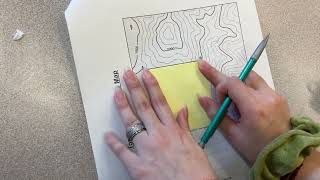 Student Tutorial  Isolines Topographic Profiles Gradient [upl. by Ecnadnac194]